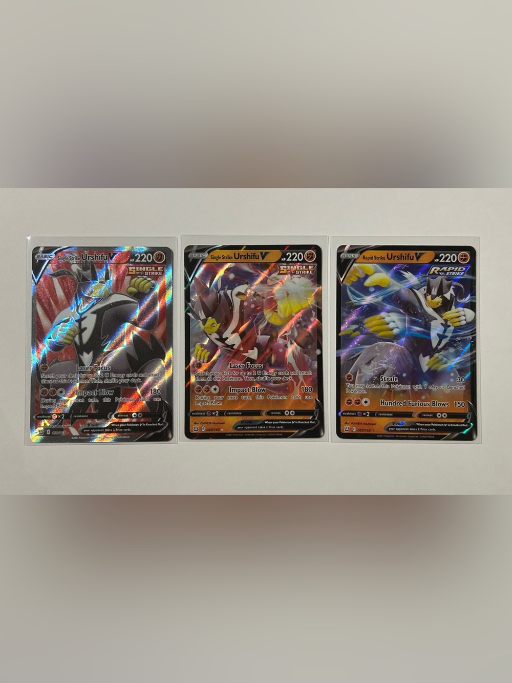 Urshifu V Pokemon Cards